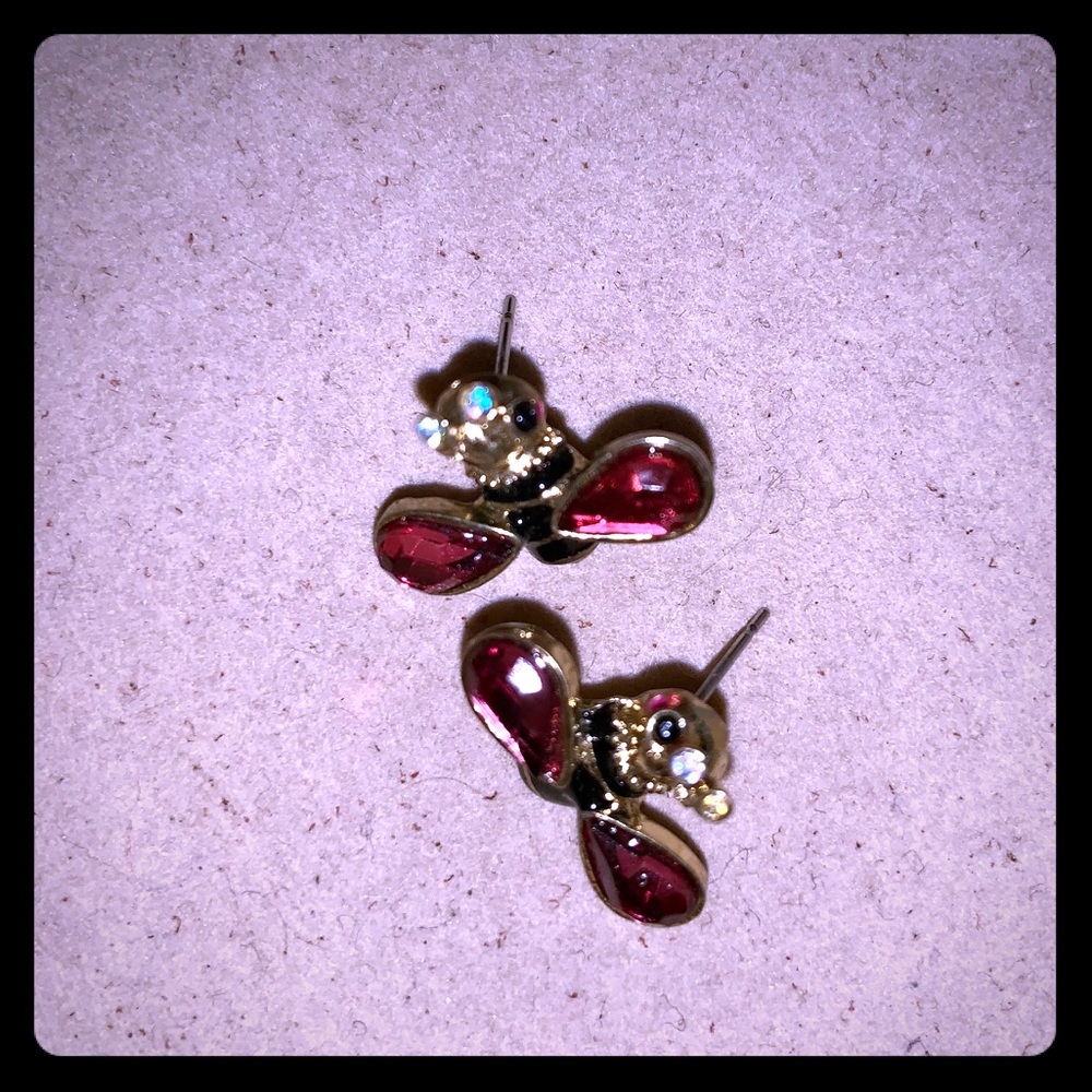 Betsey Johnson Bumble Bee Earrings